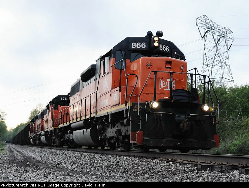 Southbound B&amp;LE 866 works upgrade at Rt 215 